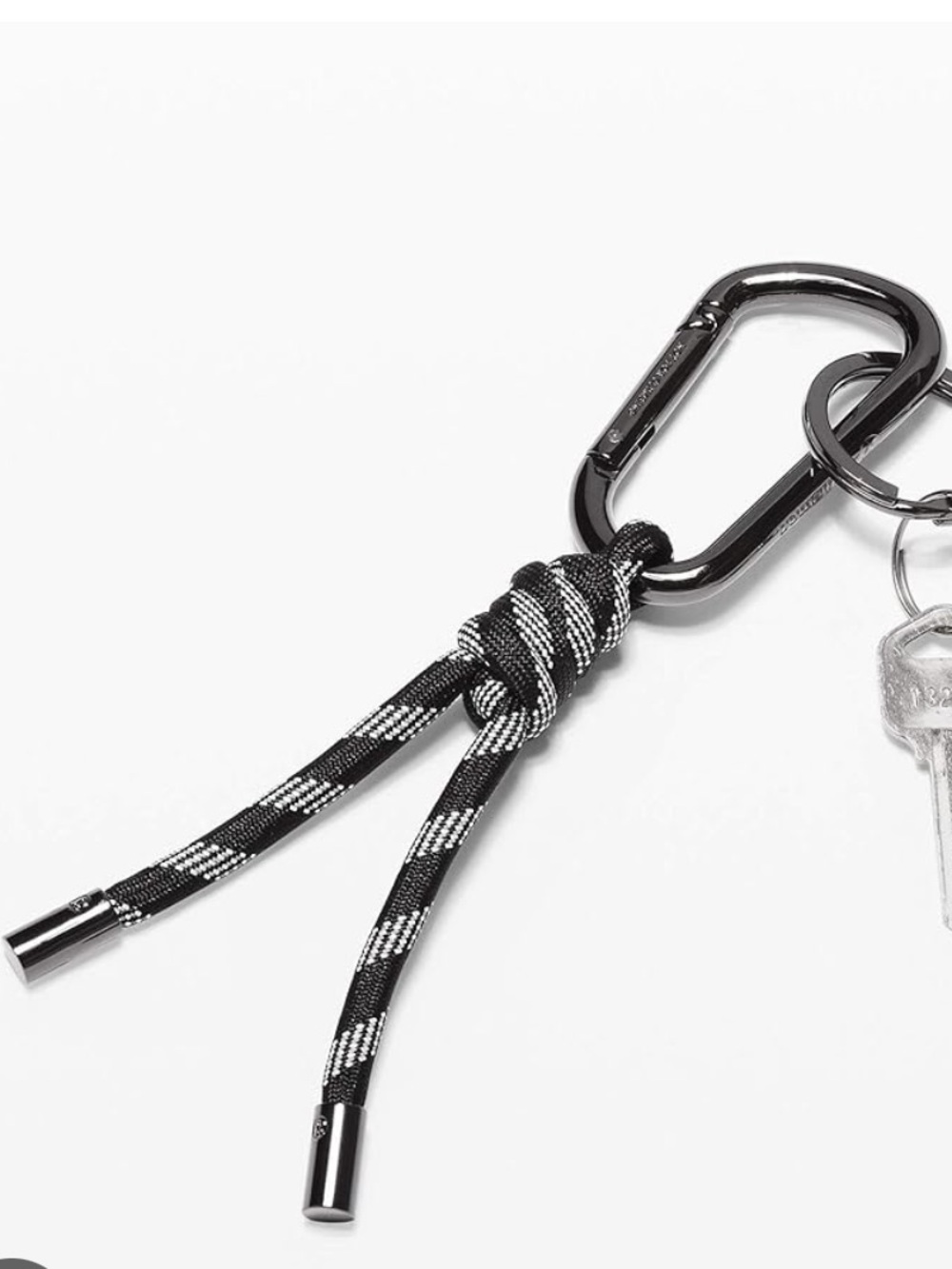 Lululemon paracord keychain
